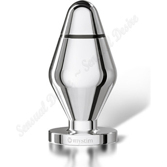 Анальная пробка MYSTIM John Butt Plug L с электростимуляцией